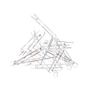 160pcs 3mm LED Diode Yellow Red Blue Green Light Assortment DIY Kit