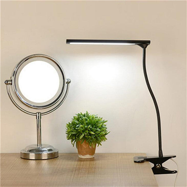LED Dimmable Desk Lamp USB  Eye Care Table Reading Lights Bedside Bedroom Decor