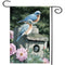 28''x40'' Bluebirds Spring Season Welcome House Garden Flag Yard Banner Decorations
