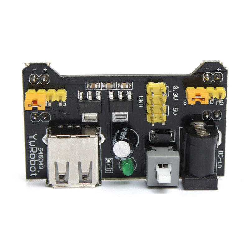 65PCS Jumper Cable+ MB102 Power Supply Module 3.3V 5V+Breadboard Board 830 Point