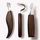 5pcs Wood Carving Knife Chisel Woodworking Whittling Cutter Chip Craft Hand Tool