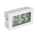 Digital Mini LCD Digital Thermometer Hygrometer Fridge Freezer Temperature Humidity Meter White Egg