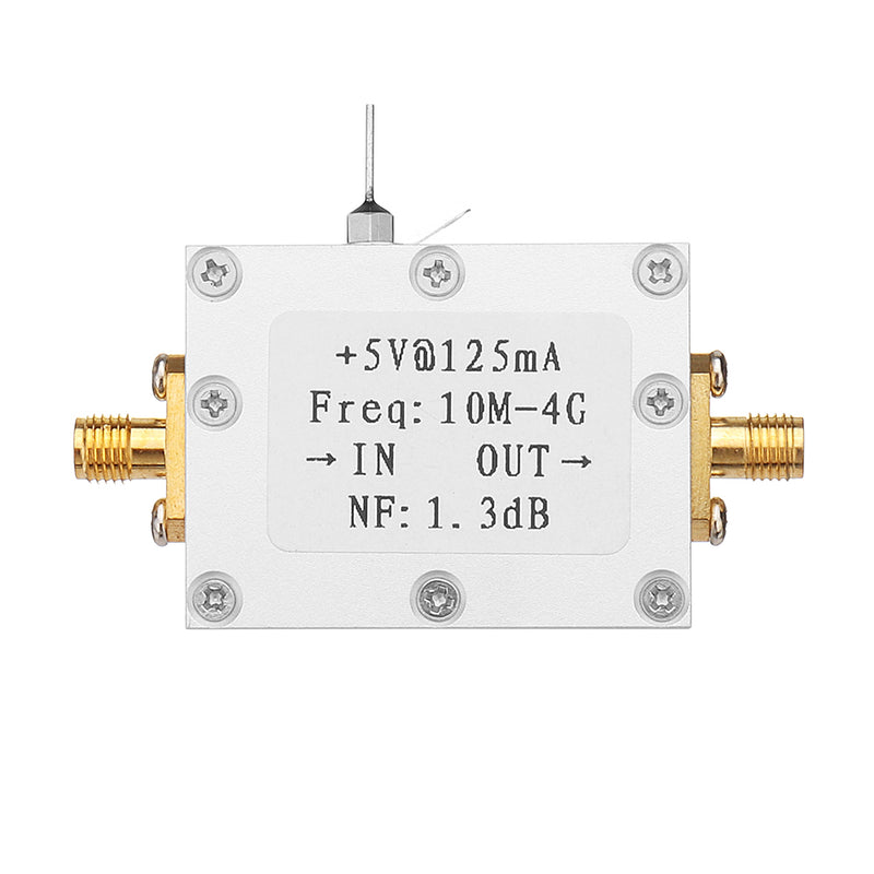 Ultra Low Noise Amplifier LNA High Linearity 21DB 10M-4G High Gain Wideband Amplification Module