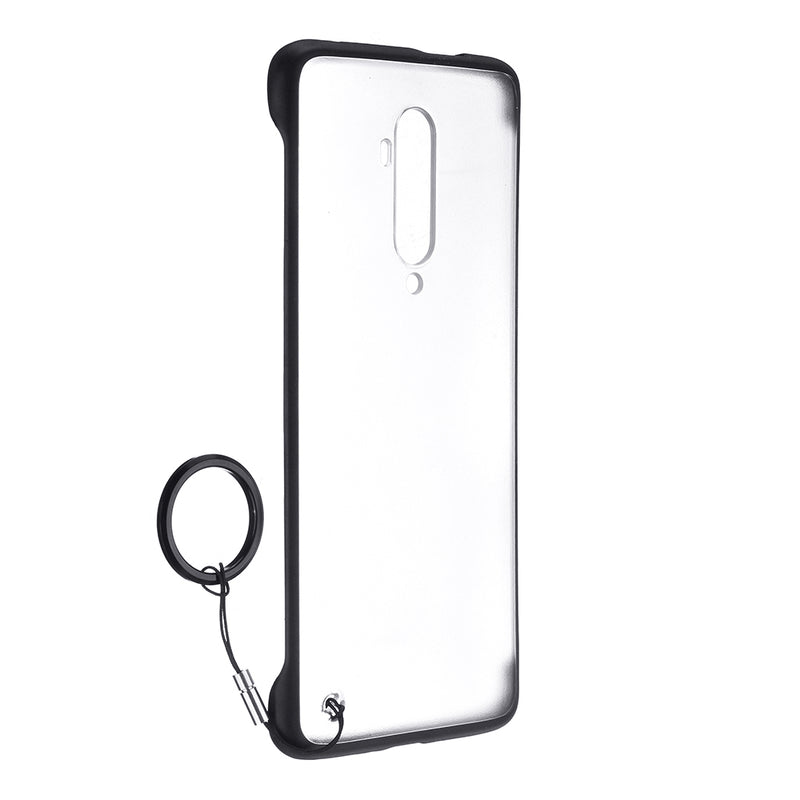Bakeey OnePlus 7T Pro Frameless Ultra Thin Matte with finger ring Hard PC Protective Case