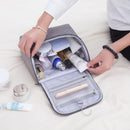 Portable Travel Cosmetic Bag With Hooks Large-capacity Cosmetic Organizer