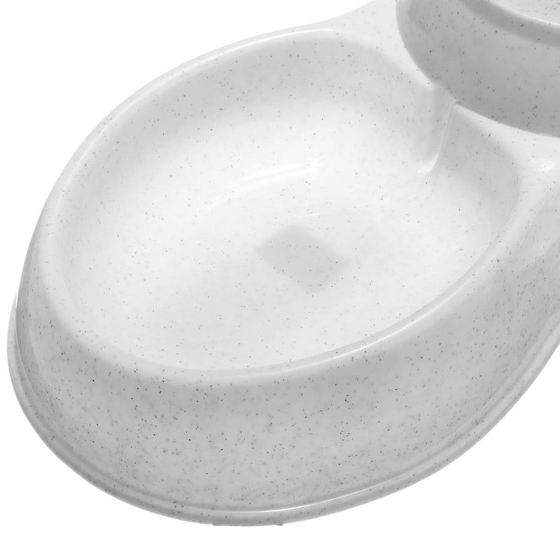 3.8L Large Automatic Pet Food Drink Dispenser Dog Cat Feeder Water Bowl Dish