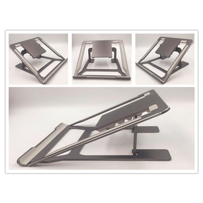 Adjustable Laptop Stand Portable Foldable Desktop Computer Bracket for Laptops Phones Tablets