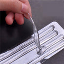 4pcs Invisible Heel Liners Gel Stick Straps Silicone Feet Care Back Shoe Sandals