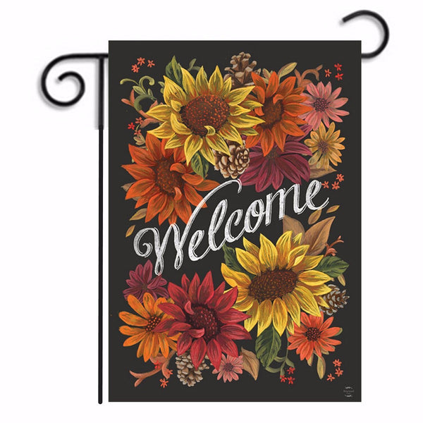 12.5'' x 18'' Sunflowers Garden Flag Flowers Welcome Friends Home Decor Banner Decorations