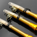 ZANLURE 2.1-3.6m Carbon Fiber Telescopic Fishing Rod Portable Spinning Pole Fishing Tools