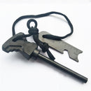 IPRee 11 In 1 Outdoor EDC SOS Survival Bag Camping Emergency Multifunctional Tools Kit