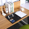 Fixed board + computer + mobile phone Holder bracket folder Multi-function a4 custom paper clip board stationery leather sales manager folder talk single business folder board