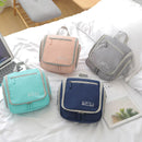 Waterproof Wash Bag Portable Travel Storage Bag Multifunctional Cosmetic Bag Makeup Hanging Bag