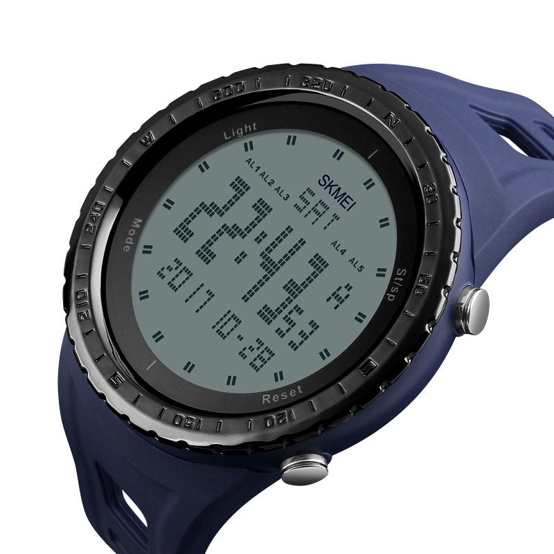 SKMEI 1246 Outdoor Alarm Chronograph Double Time Swimming Sport Men Digital Watch