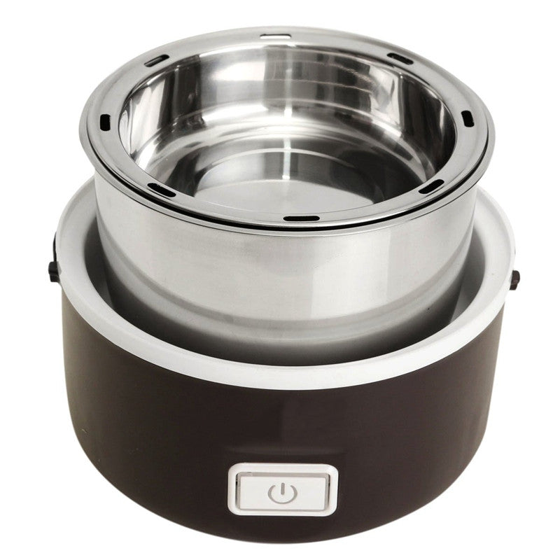 Electric 1.0L 200W Mini Portable Lunch Rice Cooker Home Dormitory Office Steamer Pot Heating Rice 2 Layer