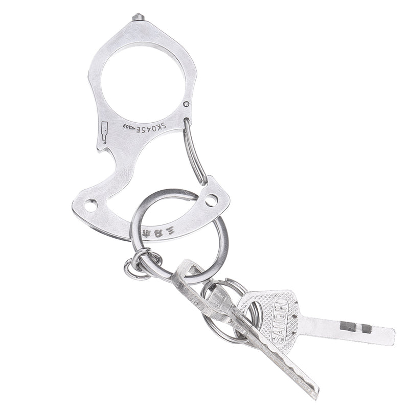 SANRENMU SK045E Multifunctional Key Chain Ring Buckle EDC Multi Tools Outdoor Camping Survival Tools Car Rescue Glass Breaker