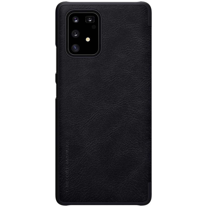 NILLKIN Flip Bumper Shockproof Card Slot Holder Full Cover PU Leather Vintage Protective Case for Samsung Galaxy S10 Lite