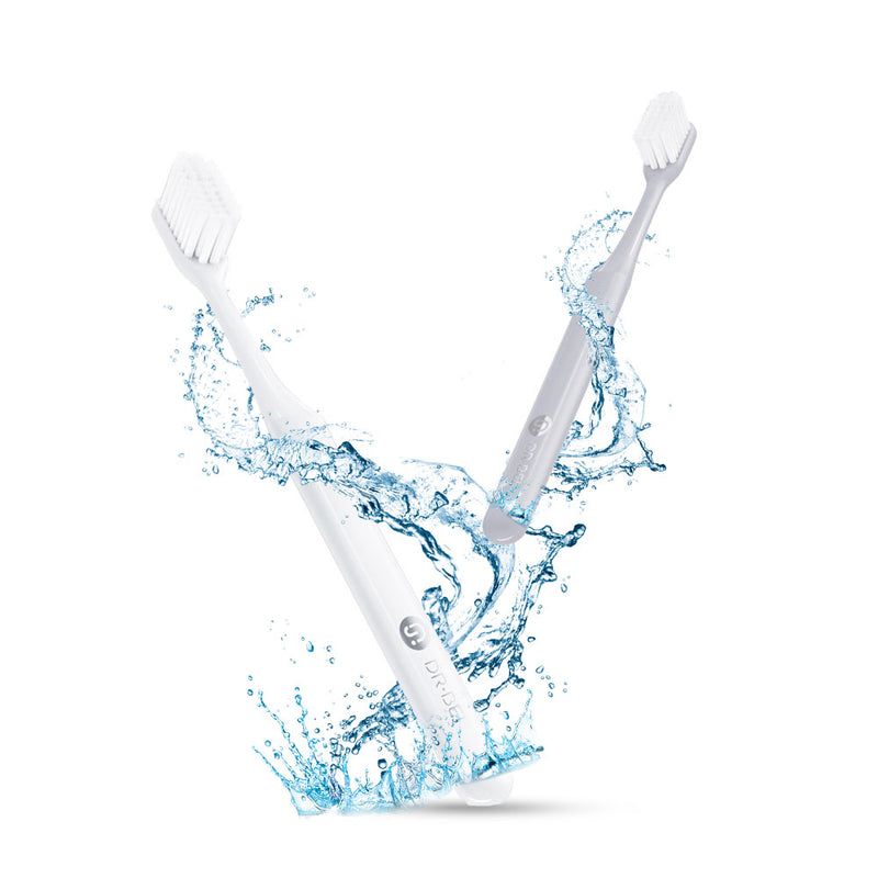 Dr. Bei Toothbrush Comfortable Soft Grey & White to Choose Dental Care from xiaomi youpin