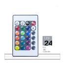 DC12-24V RGBW / RGB bluetooth LED Controller 24Key IR Remote Control For LED Strip
