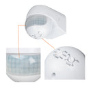 AC110-240V 800W IP44 Outdoor 180 Degree PIR Motion Sensor Detector for Garden Courtyard