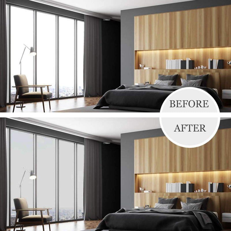 1M/3M Glass Window Film Heat-insulating Film Building Sunscreen Glass Tint Film UV Heat Reflective Sticker Protector