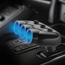 USLION 3in1 3.1A LED Digital Display Dual USB 3 Socket 12-24V Multi-Function Car Charger Splitter for Phone DVR Mp3 Car Refrigerator