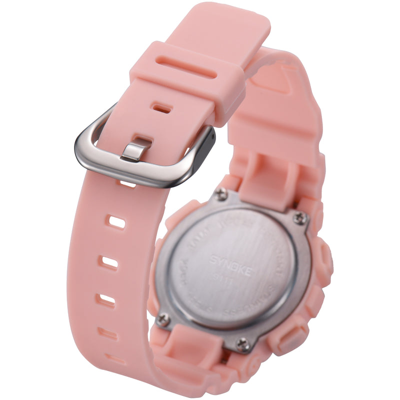 SYNOKE 9111 Children Watch 3ATM Waterproof Luminous Display Student Outdoor Sport Digital Watch