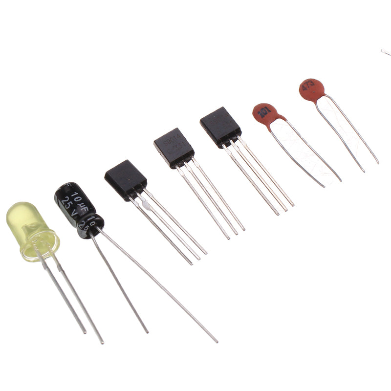 10pcs DIY Digital Display LED Logic Pen Electronic Kit High and Low Level Test Circuit Soldering Practice Board Kit