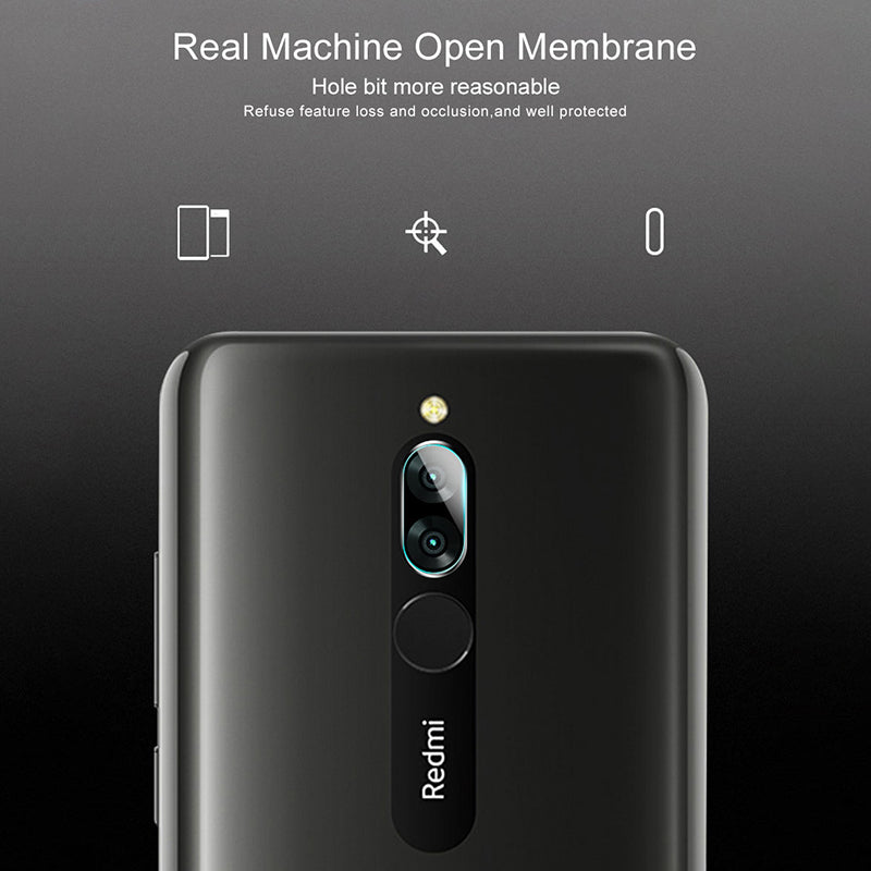 For Xiaomi Redmi 8 Bakeey Anti-Explosion Tempered Glass Screen Protector + Bakeey 2PCS Anti-Scratch Phone Lens Protector