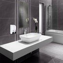 2x 350mL Wall Mounted Bathroom Soap Dispenser Shower Body Lotion Shampoo Liquid Storage Bottle