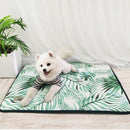 Dog Cooling Mat Pet Cat Chilly Breathable Non-Skid Summer Cool Bed Pad Cushion Pet Carpet