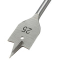 6pcs 10-25mm Flat Spade Drill Bit Hex Shank Woodworking Spade Drill Bit Hole Cutter