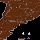 Scratch Off Map Interactive Vacation Poster World Travel Maps