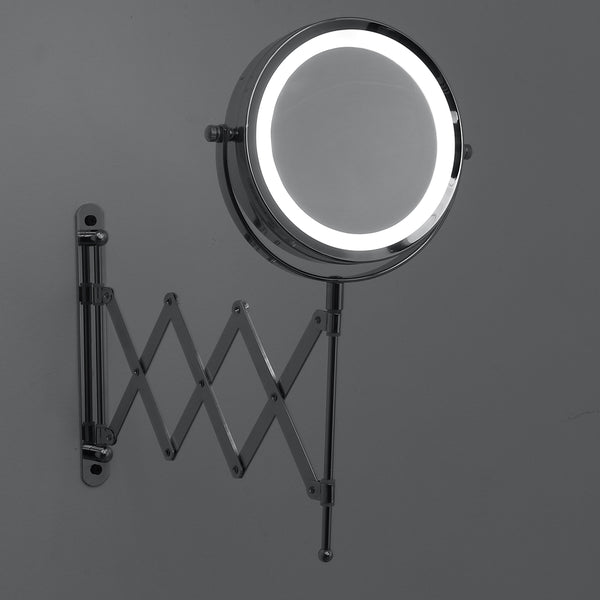 6'' 3X Magnifying Cosmetic Mirror Foldable LED Light Makeup Mirrors
