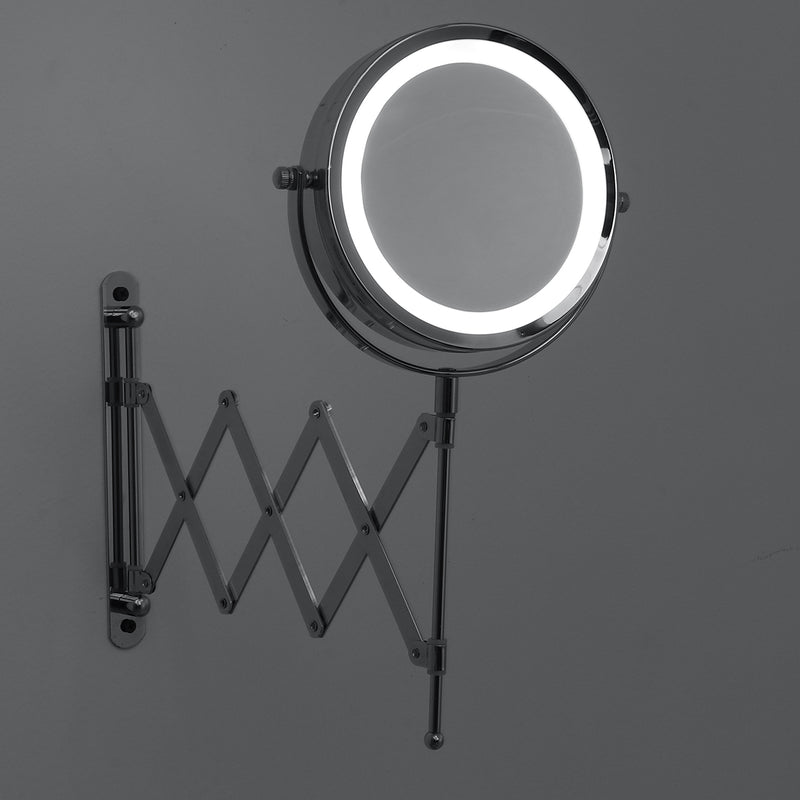 6'' 3X Magnifying Cosmetic Mirror Foldable LED Light Makeup Mirrors