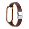 Bakeey Retro Butterfly Push Button Deployment Buckle PU Leather Watch Band Strap Replacement for Xiaomi Mi band 3 Xiaomi Mi band 4