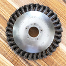 6/8 inch Steel Trimmer Head Garden Weed Steel Wire Brush Break-proof Rounded Edge Weed Trimmer Head