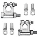 Audew 8 pcs Battery Terminal Block Top Post Kit for Car Marine Boat Rv Vehicles