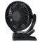 360 Portable 3 Speed USB Clip On Timing Desk Fan Pram Car 5000mAh Rechargeable