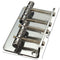 Zebra 4 String Bass Bridge Guitar Tremolo Bridge for Fender Jazz Bass Guitar with 5 Screws