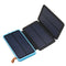 20000mAh Solar Panel Solar Charger 5W 5V/2A Foldable Solar Panel Charger Dual USB Mobile Portable Power Bank