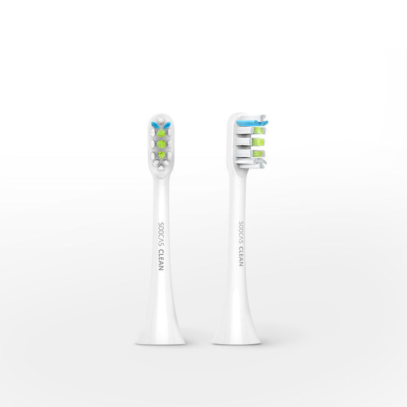 2pcs SOOCAS X1 Replacement Toothbrush Heads For SOOCAS X1 Electric Toothbrush White from Xiaomi Youpin