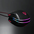 Motospeed V70 PMW3325 12000 DPI 7 Buttons RGB LED Backlight Optical Wired Gaming Mouse For Laptops Desktops