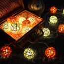 KCASA DSL-5 Gardening 5M 40LED String Light Ratten Shape Holiday Garden Party Wedding Decoration