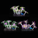 Fluorescent Silicone Aquarium Coral Plant Water Aquatic Fish Tank Ornament Decor Decorations