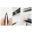 3Pcs 4 Colors Stainless Steel Eyebrow Beauty Tweezers Face Hair Removal With Bag Makeup Tool
