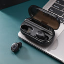 V10 TWS bluetooth 5.0 In-ear Earphone Wireless Stereo Sports Headphones Digital Display Earbuds with Charging Box