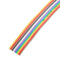 5pcs 5M 1.27mm Pitch Ribbon Cable 14P Flat Color Rainbow Ribbon Cable Wire Rainbow Cable