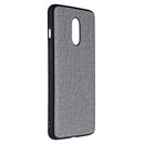 Bakeey Anti-Fingerprint Canvas PU Leather Protective Case for Oneplus 7