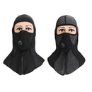 Coolchange Motorcycle Scooter Full Face Mask Breathable Filter Warm Neck Protection